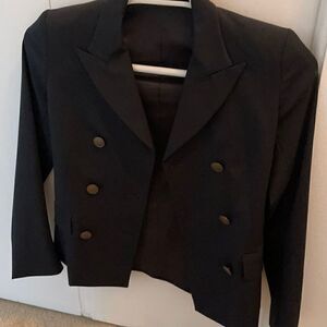 Theory Very Dark Navy 00 Like New Blazer